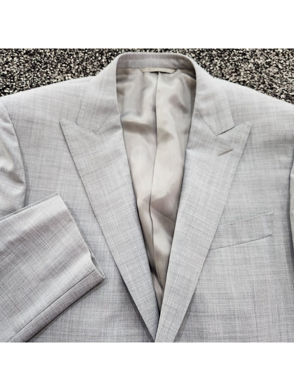 Canali Impeccable 1934 CURRENT Wool Gray Blazer sports coat Jacket Sz 32R Italy